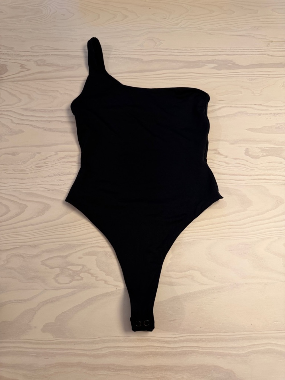 Kookai One-Shoulder Black Bodysuit